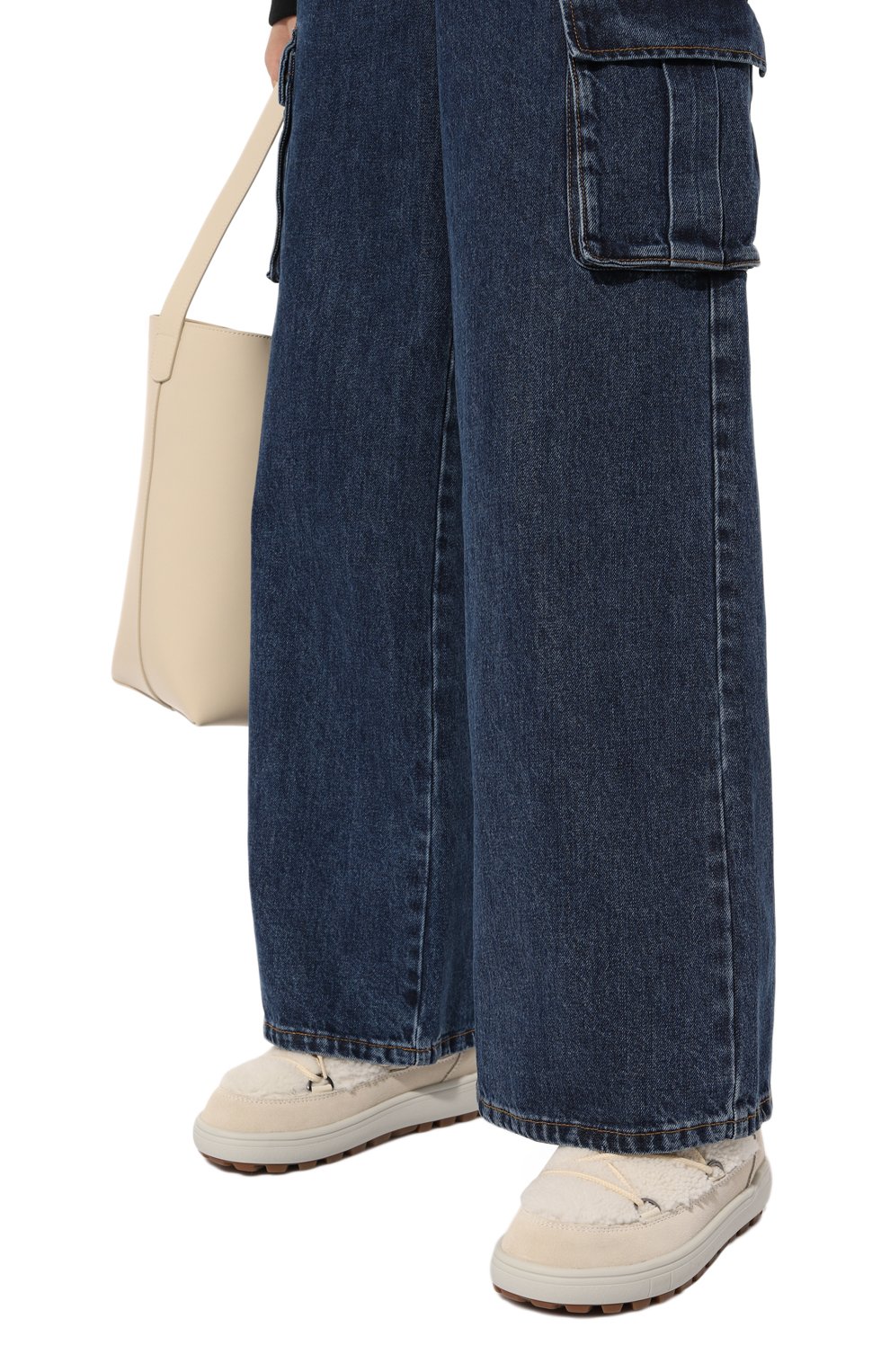 Полусапоги chamonix из овчины BOGNER кремового цвета по цене 62400 руб., арт. 22346803, фото 3 Полусапоги chamonix из овчины BOGNER, арт. 22346803, фото 3