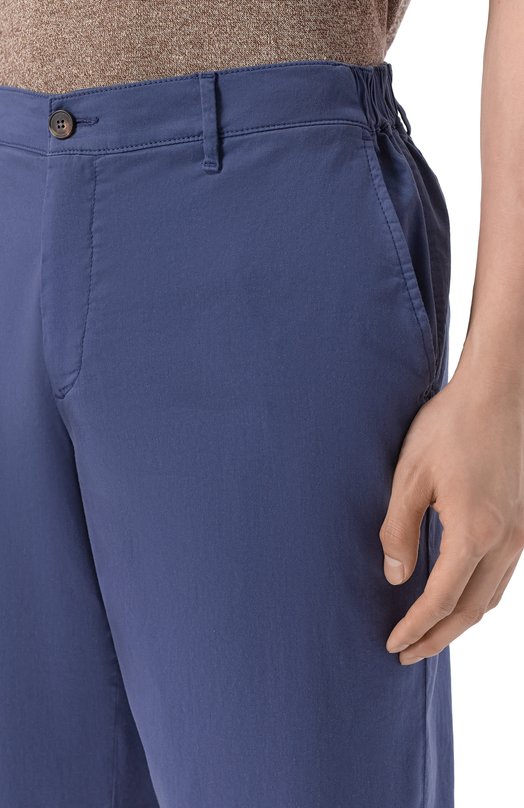 Шорты из хлопка и шелка MVST M26.CSM.T408/TFANT Синий  M26.CSM.T408/TFANT Фото 5