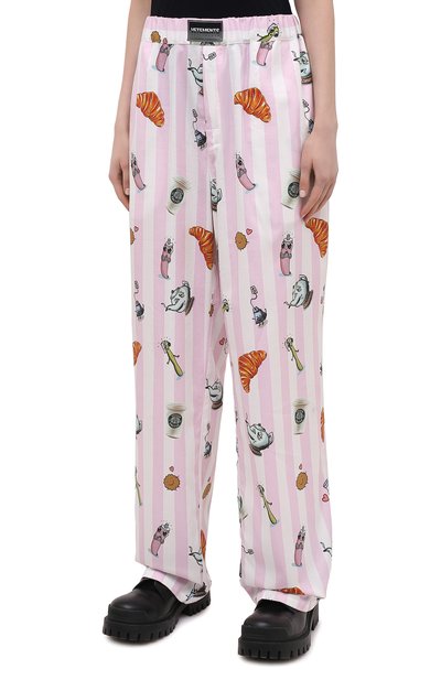 Хлопковые брюки VETEMENTS, арт. UE51PA400P 2603/W, фото 3
