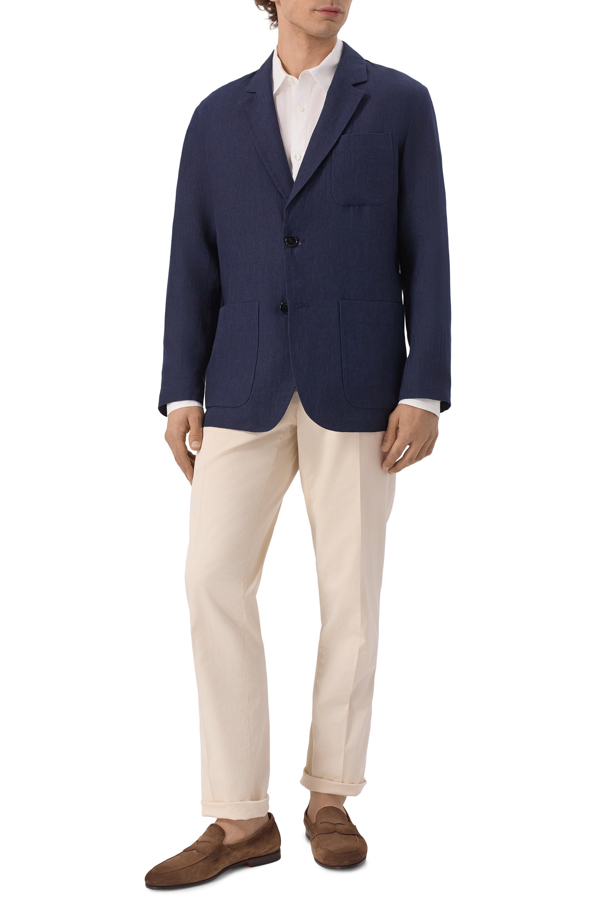 Льняной пиджак MVST, арт. 5999/PL/45G, фото 3