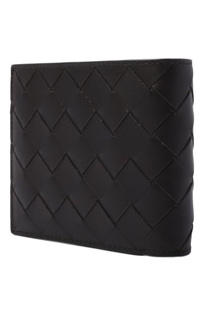 Кожаное портмоне BOTTEGA VENETA темно-коричневого цвета по цене 89950 руб., арт. 743211/V3US1, фото 2 Кожаное портмоне BOTTEGA VENETA, арт. 743211/V3US1, фото 2
