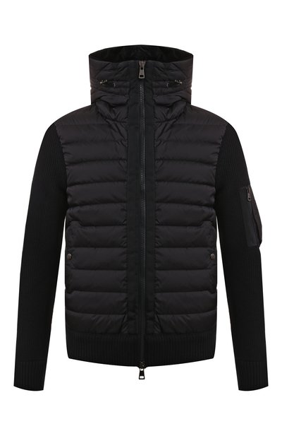Комбинированный кардиган MONCLER, арт. 9B508-00-A9340, фото 1