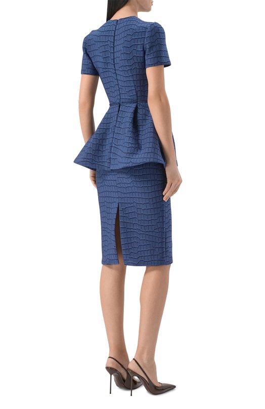 Платье Vika Gazinskaya SS26-13263 Синий  SS26-13263 Фото 3