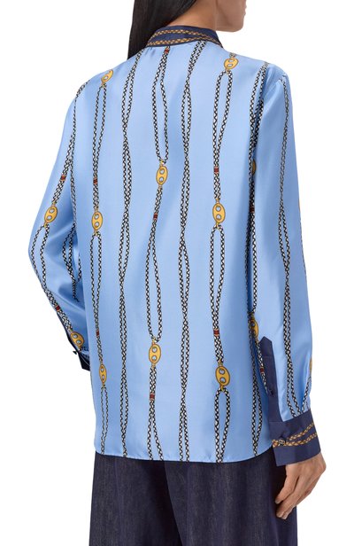 Шелковая блузка GUCCI, арт. 856109/ZAUK5, фото 4