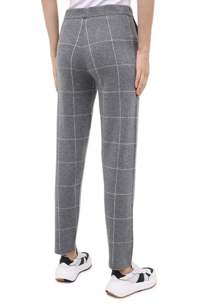 Шерстяные брюки NOT SHY серого цвета по цене 16500 руб., арт. 3707512, фото 4 Шерстяные брюки NOT SHY, арт. 3707512, фото 4