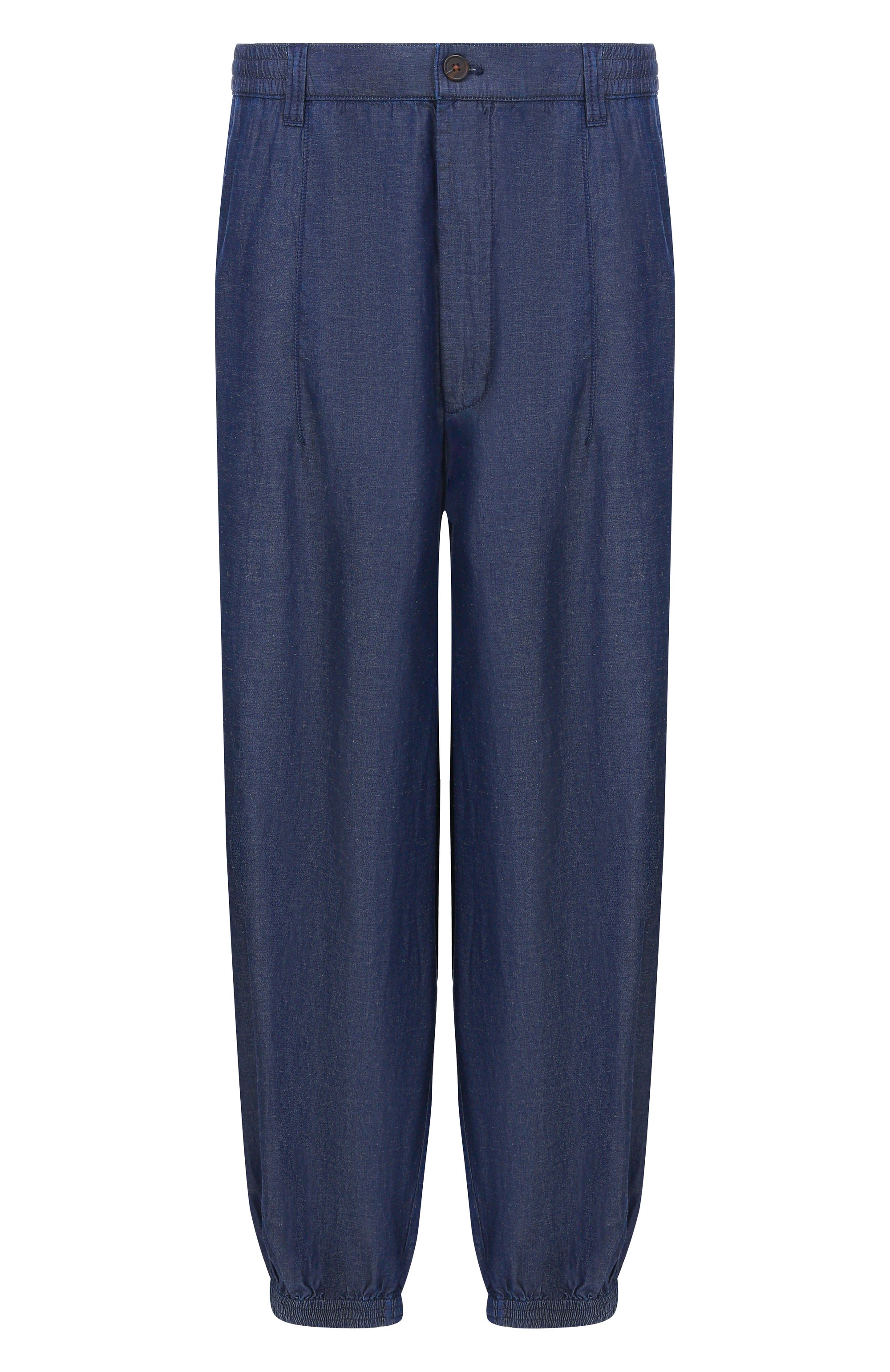 Джоггеры из лиоцелла и хлопка EMPORIO ARMANI, арт. EM005490/AF25156, фото 1