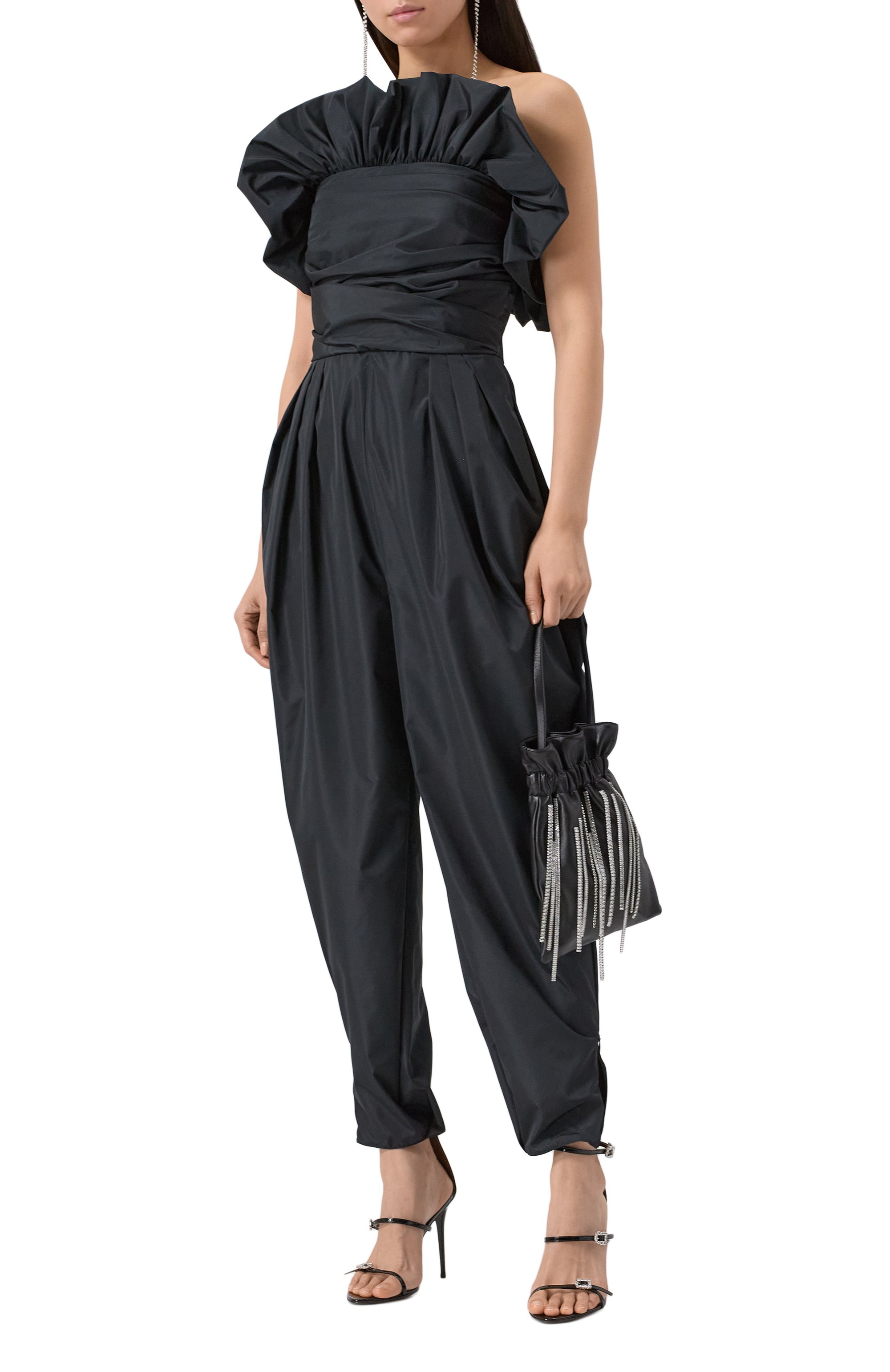 Лакированные босоножки GIUSEPPE ZANOTTI DESIGN черного цвета по цене 112000 руб., арт. E500012, фото 2 Лакированные босоножки GIUSEPPE ZANOTTI DESIGN, арт. E500012, фото 2