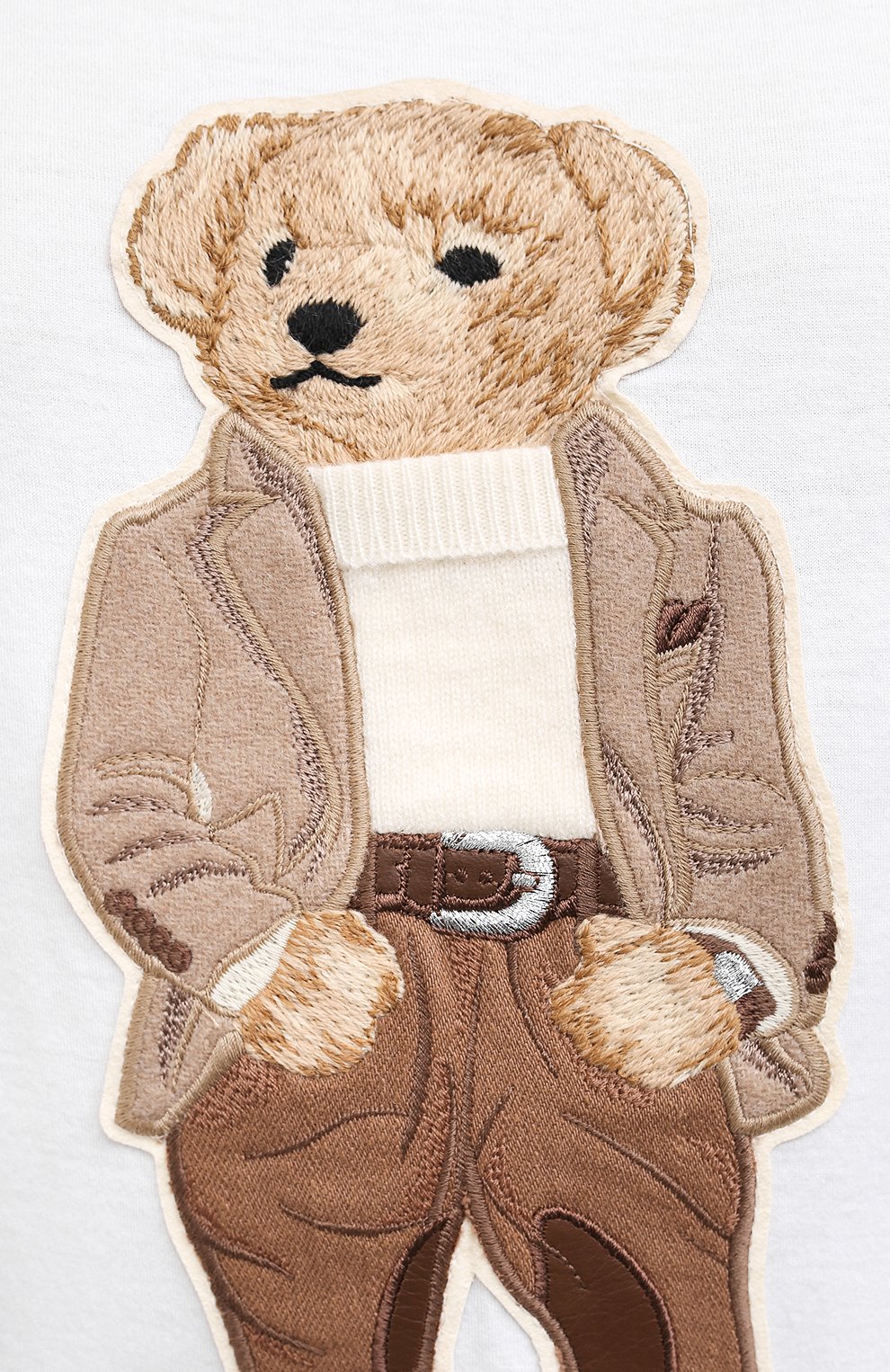 Хлопковая футболка RALPH LAUREN, арт. 293829127, фото 5