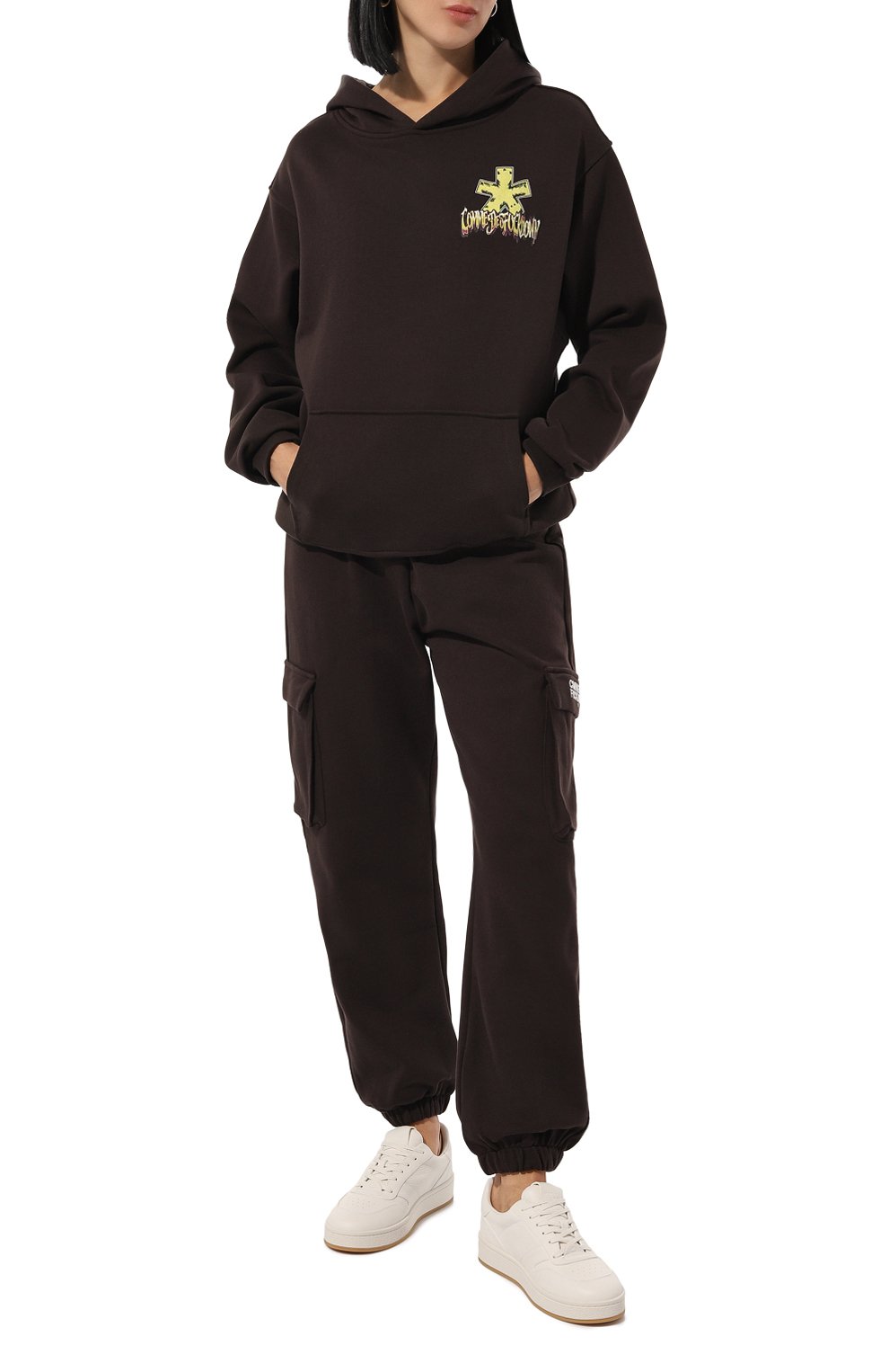 Хлопковое худи COMME DES FUCKDOWN, арт. CFABW01071, фото 2