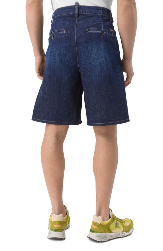 Джинсовые шорты Dsquared2 S74MU0871/S30664 Синий  S74MU0871/S30664 Фото 4