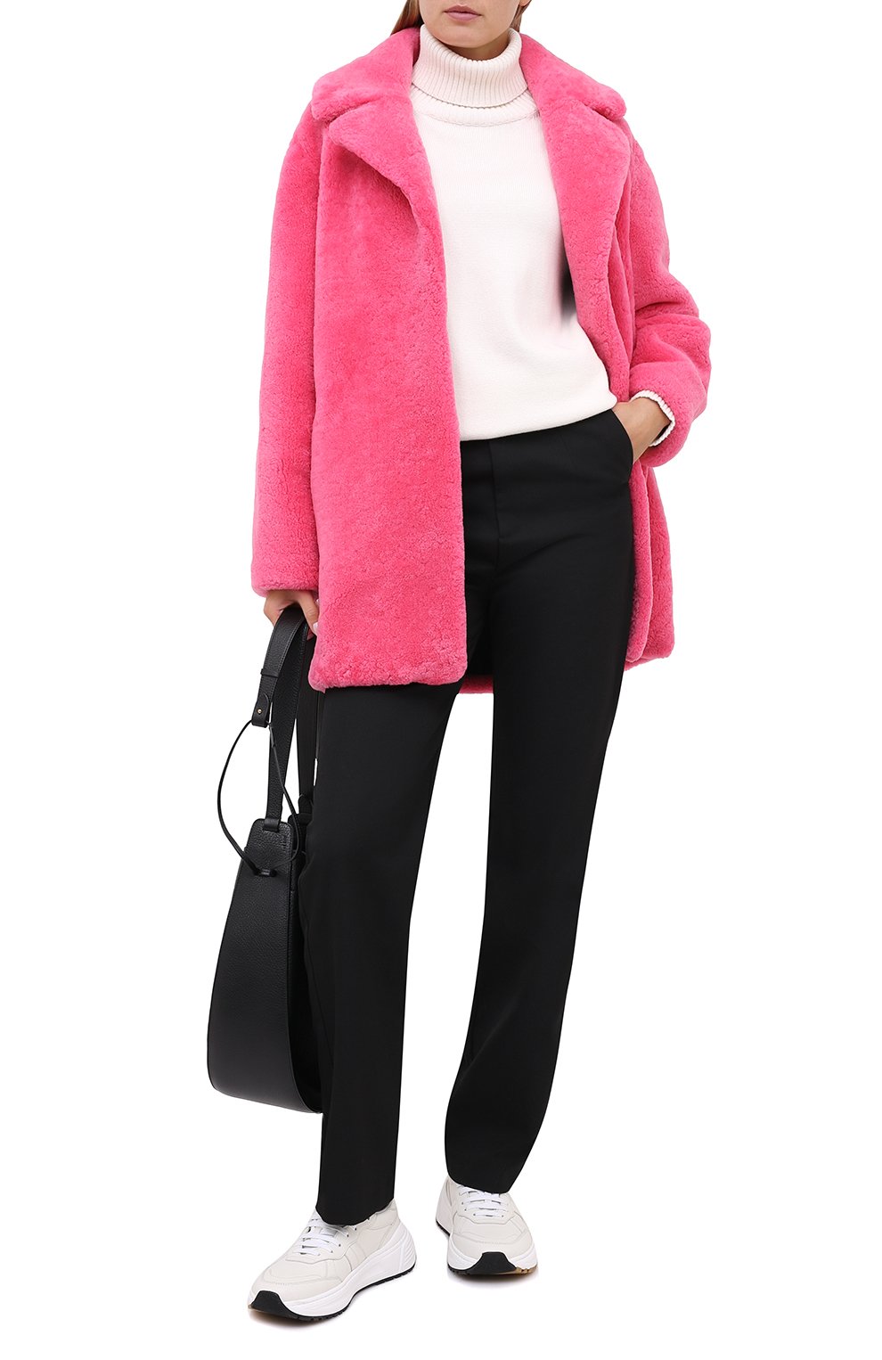 Шуба из овчины METEO YVES SALOMON, арт. 9WMM61880MERC, фото 2