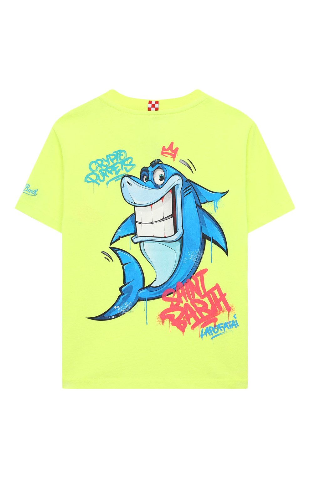 Хлопковая футболка MC2 SAINT BARTH, арт. STBK/P0RT0FIN0 JR/00886D, фото 2