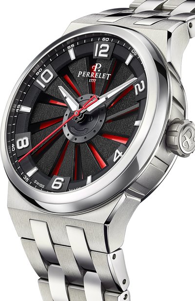 Часы turbine 41 full titanium red PERRELET, арт. A4066/1, фото 3