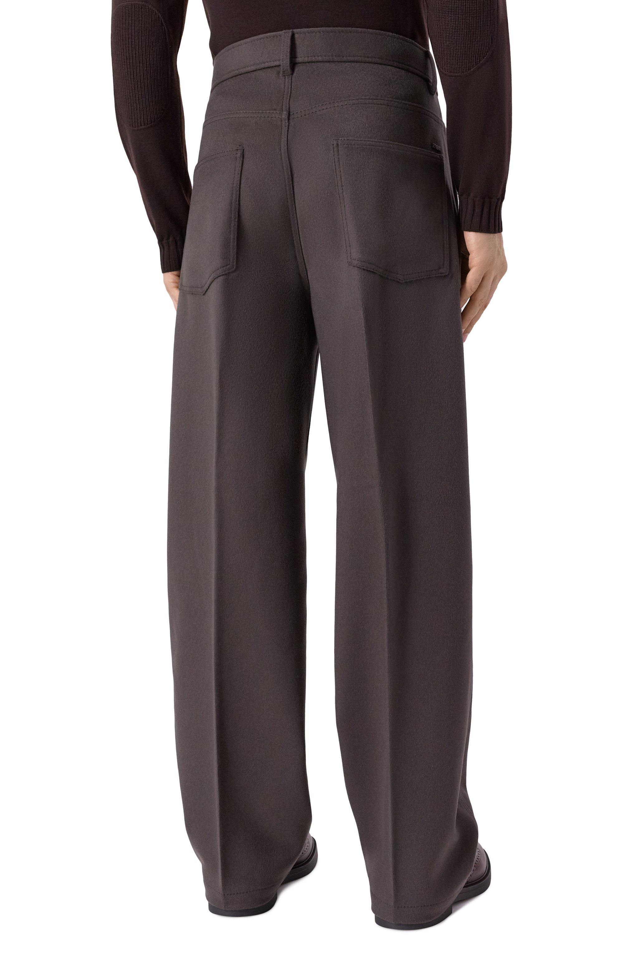 Брюки из шерсти и кашемира EMPORIO ARMANI, арт. EM001378/AF14740, фото 4