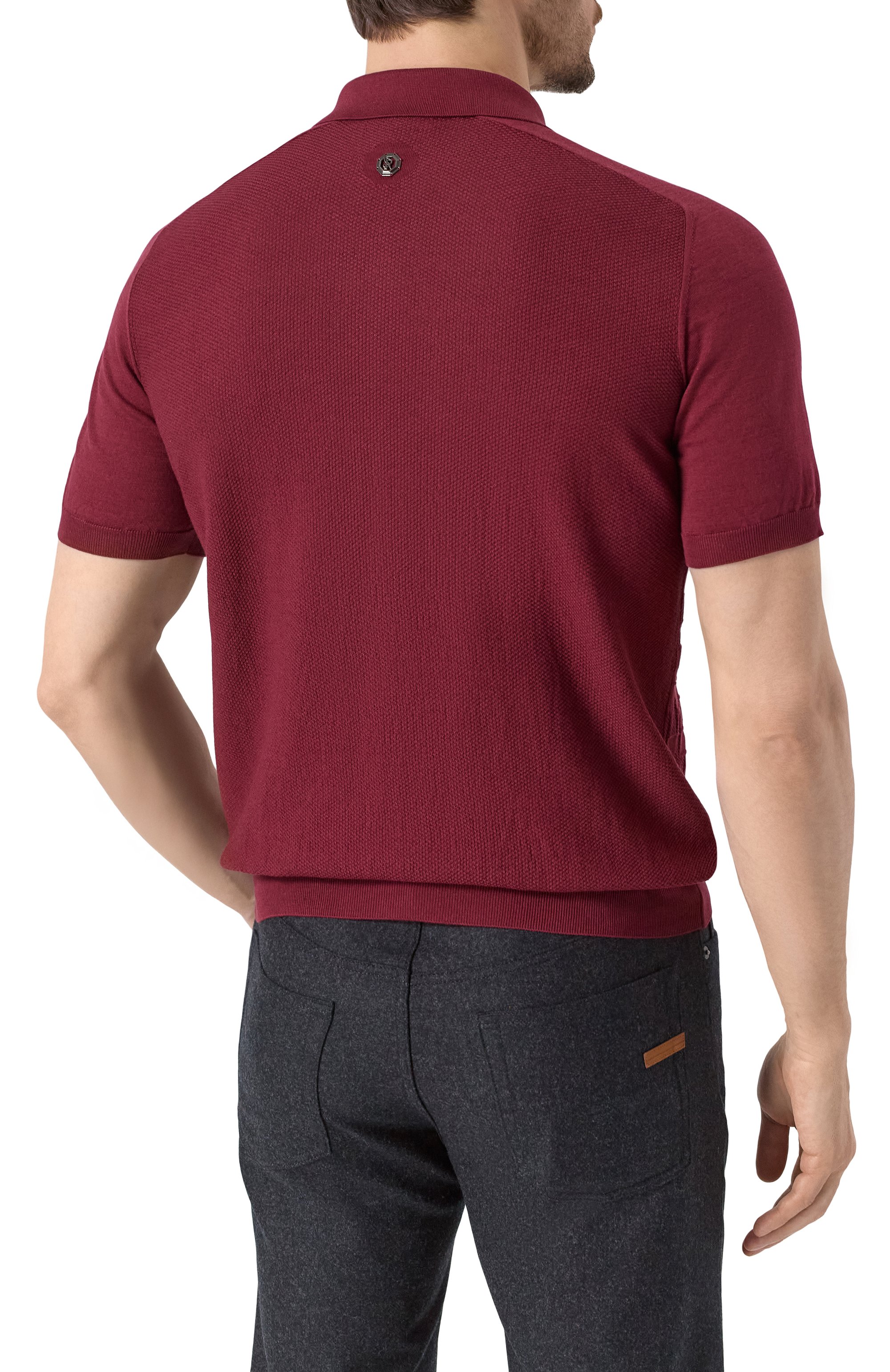 Поло из шелка и хлопка STEFANO RICCI, арт. K818098P31/F25279, фото 4