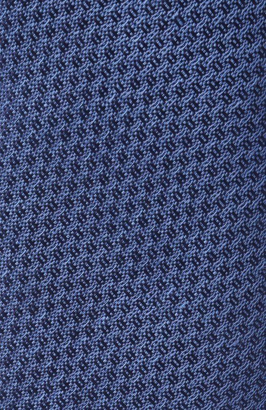 Шелковый галстук Canali 18/HJ04593 Синий  18/HJ04593 Фото 4