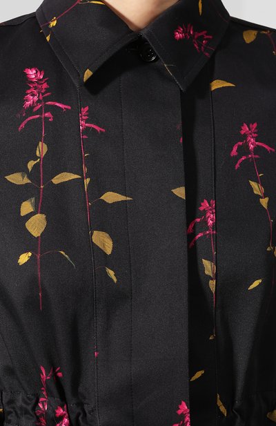 Хлопковая парка DRIES VAN NOTEN черного цвета по цене 46000 руб., арт. 192-10515-8414, фото 5 Хлопковая парка DRIES VAN NOTEN, арт. 192-10515-8414, фото 5