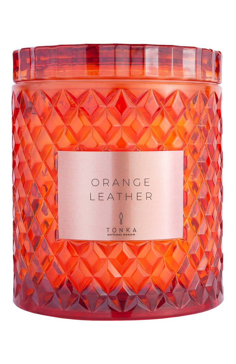 Свеча orange leather (2000ml) TONKA PERFUMES MOSCOW, арт. 4665313564432, фото 1