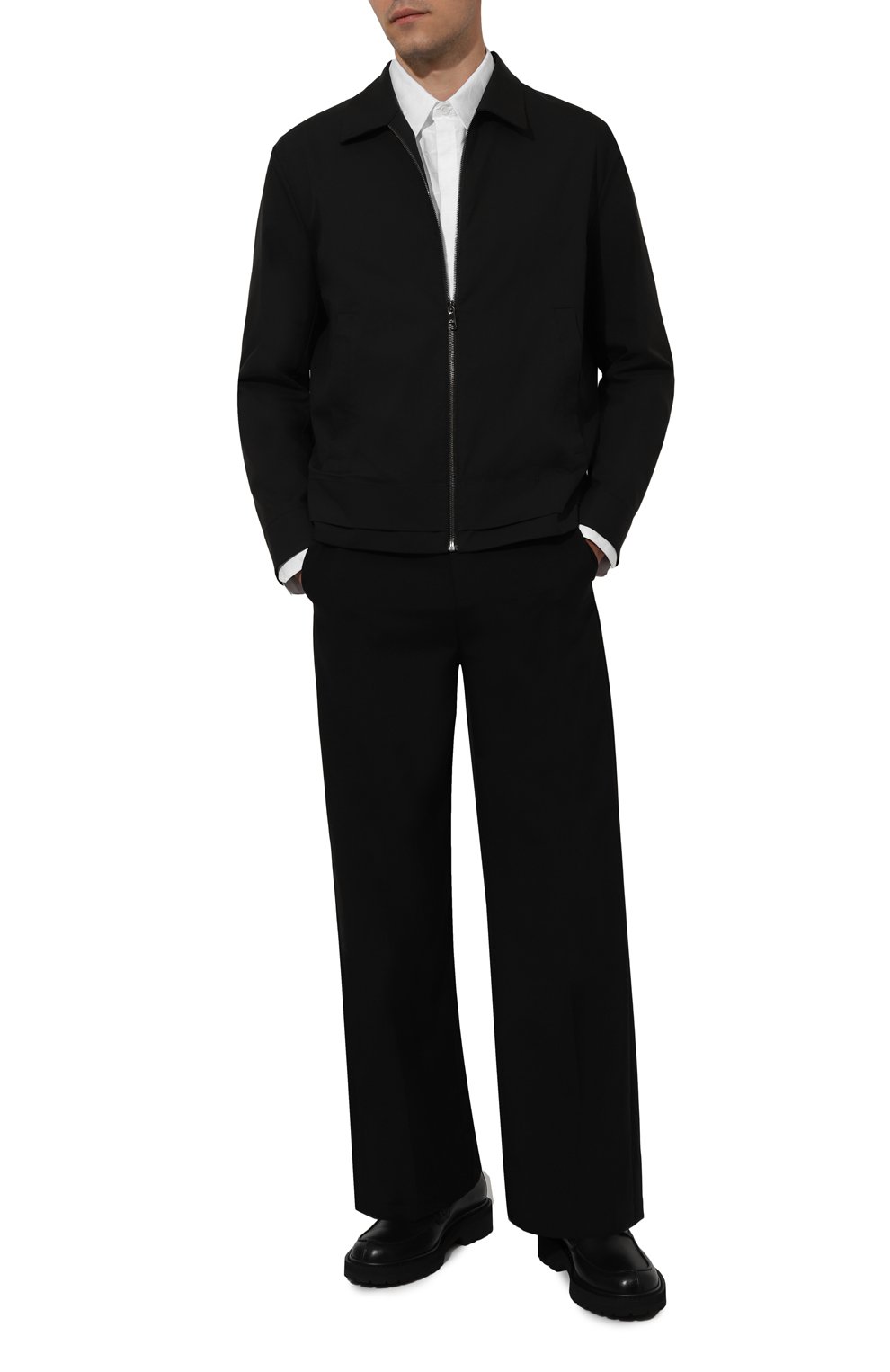 Кожаные дерби DRIES VAN NOTEN, арт. MS242-1334/102, фото 2