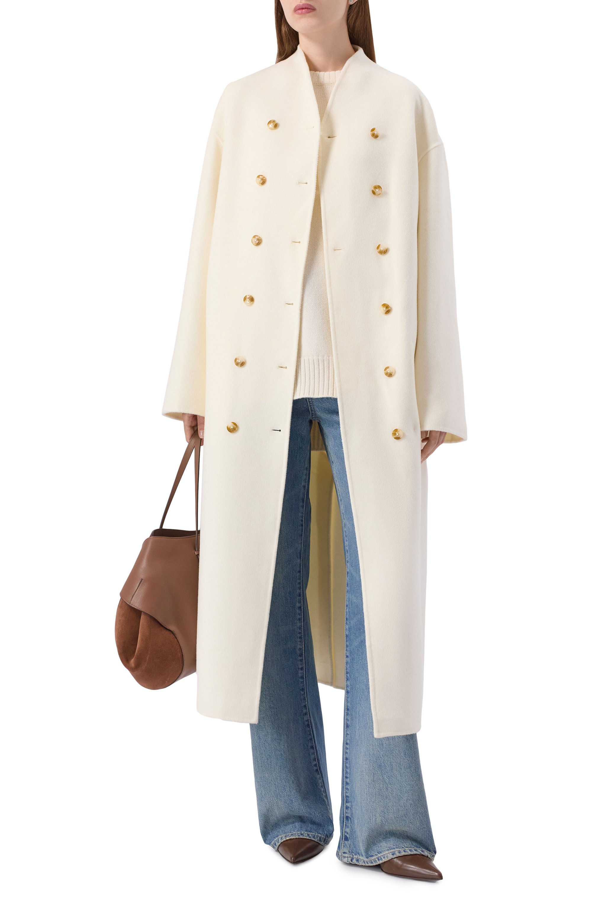 Пальто из шерсти и кашемира LOULOU DE SAISON, арт. AM0RY, фото 2