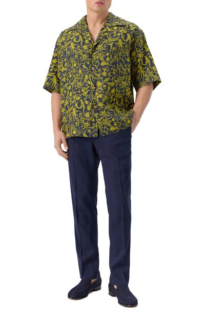 Льняная рубашка KITON, арт. UMC028H0930401, фото 2