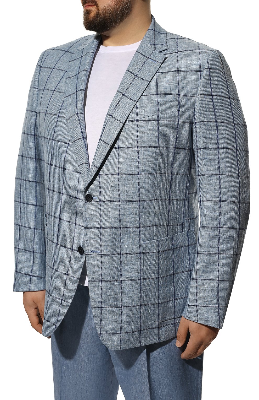 Пиджак изо льна и шерсти WINDSOR, ар т. 13 GAR0N-U 10009198/60-66, фото 3