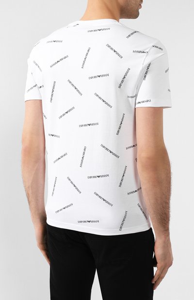 Хлопковая футболка EMPORIO ARMANI, арт. 3H1TD7/1J30Z, фото 4