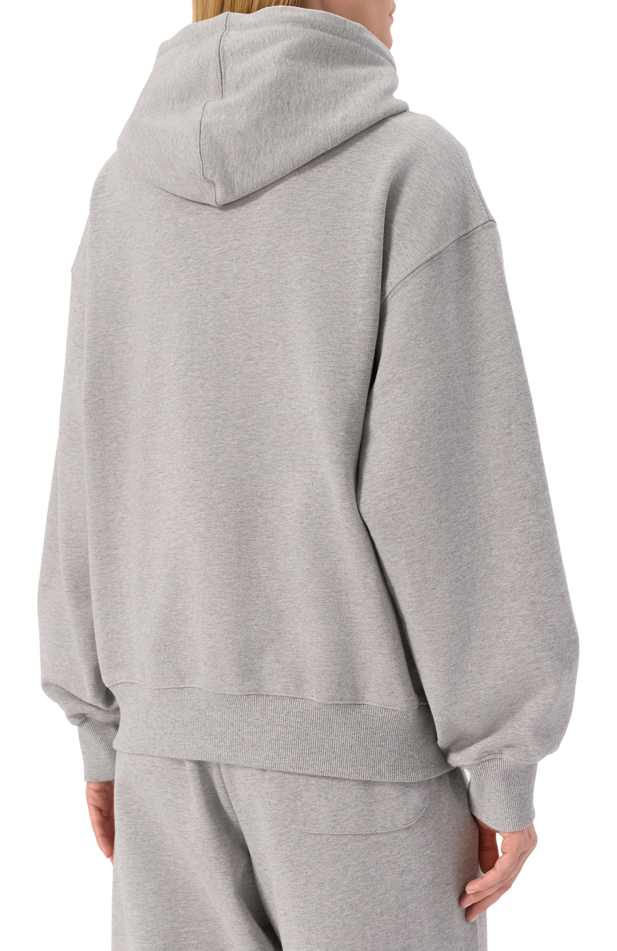 Хлопковая толстовка AECA WHITE, арт. AWCMFWBDTSZSO001C0.GREY (S), фото 4