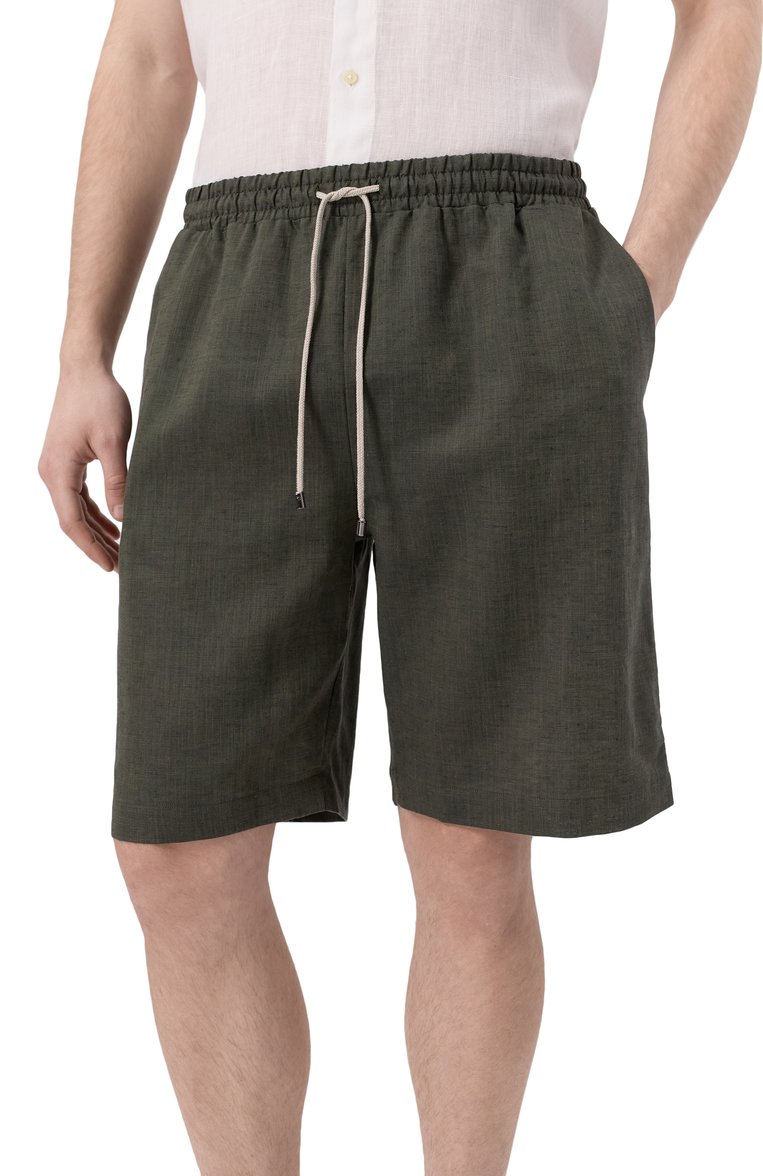 Шорты изо льна и хлопка ZIMMERLI, арт. 27100, фото 1
