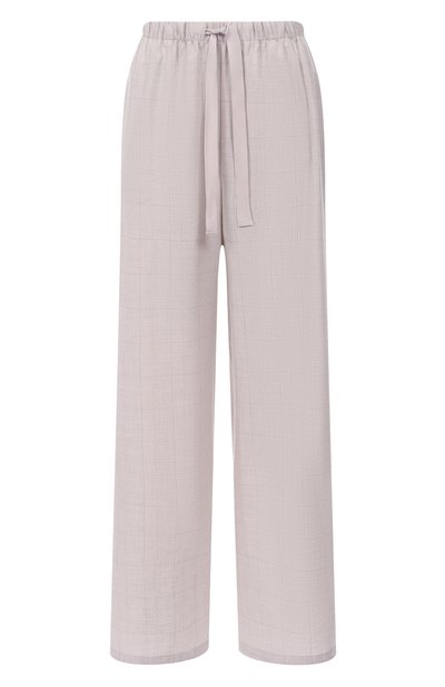 Женские брюки из хлопка и шерсти ZIMMERLI, арт. 4600-17002