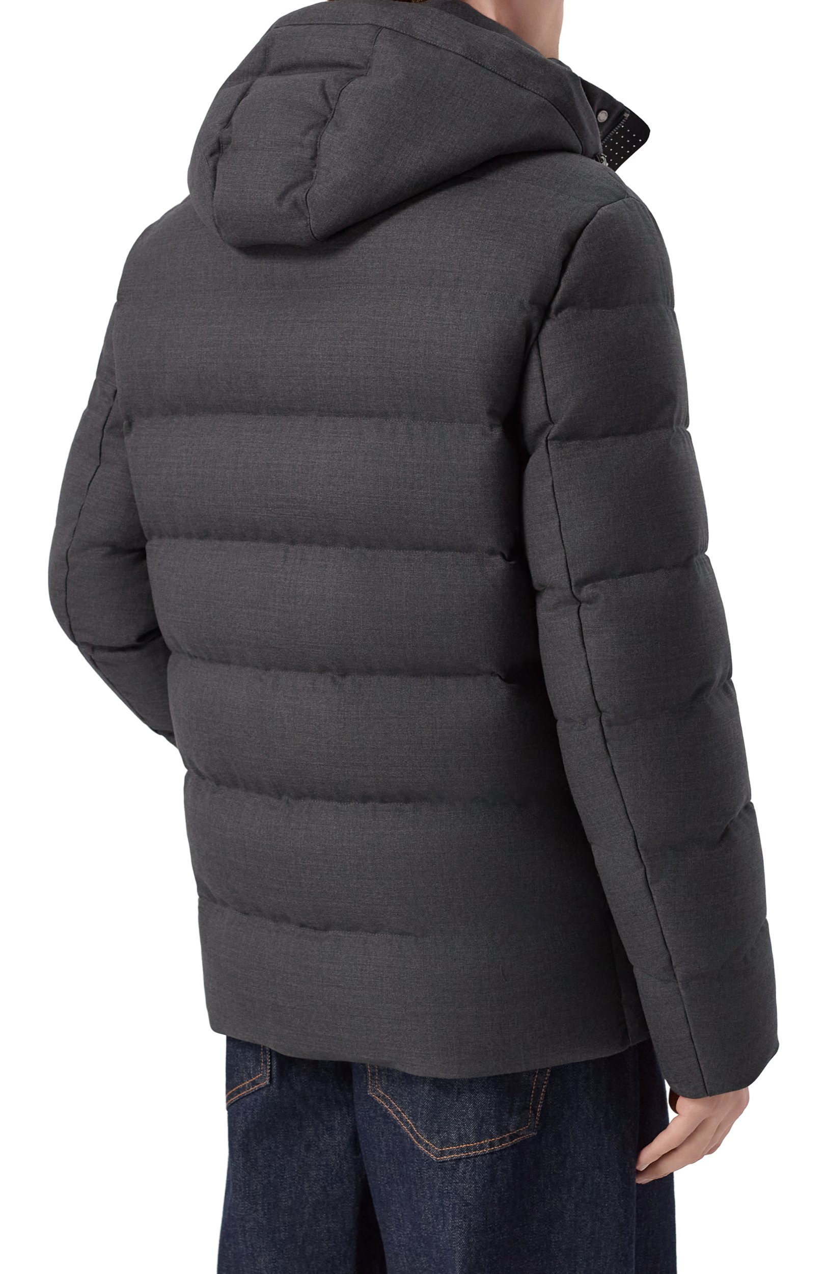 Пуховик из шерсти и вискозы HETREGO, арт. 8R545, фото 4