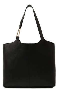 Женский сумка-шопер brume COCCINELLE черного цвета, арт. E1 QHA 11 01 01 | Фото 1 (Материал: Натуральная кожа; Материал сплава: Проставлено; Драгоценные камни: Проставлено; Размер: large)