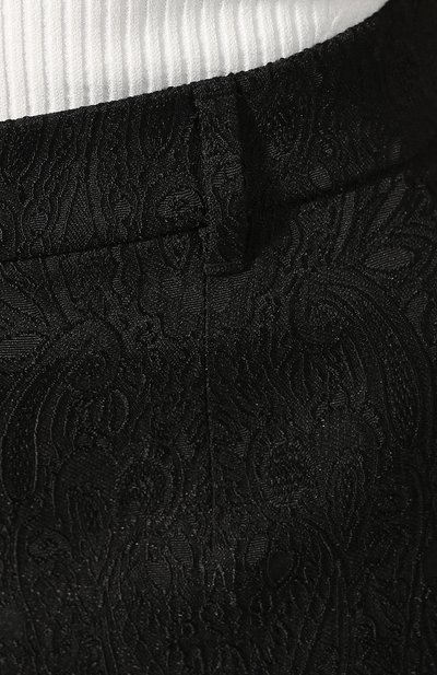 Брюки DOLCE & GABBANA черного цвета по цене 79950 руб., арт. FTAM2T/FJRCM, фото 5 Брюки DOLCE & GABBANA, арт. FTAM2T/FJRCM, фото 5