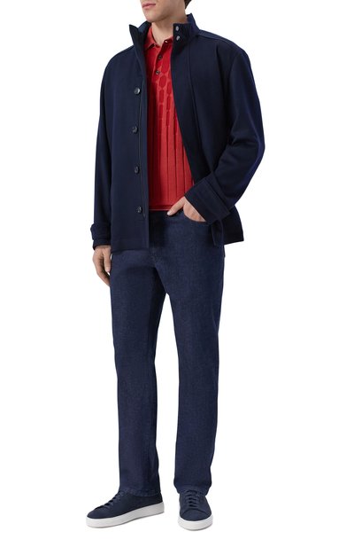 Поло из шелка и хлопка ZILLI, арт. KBP002M0107VCRC00, фото 2