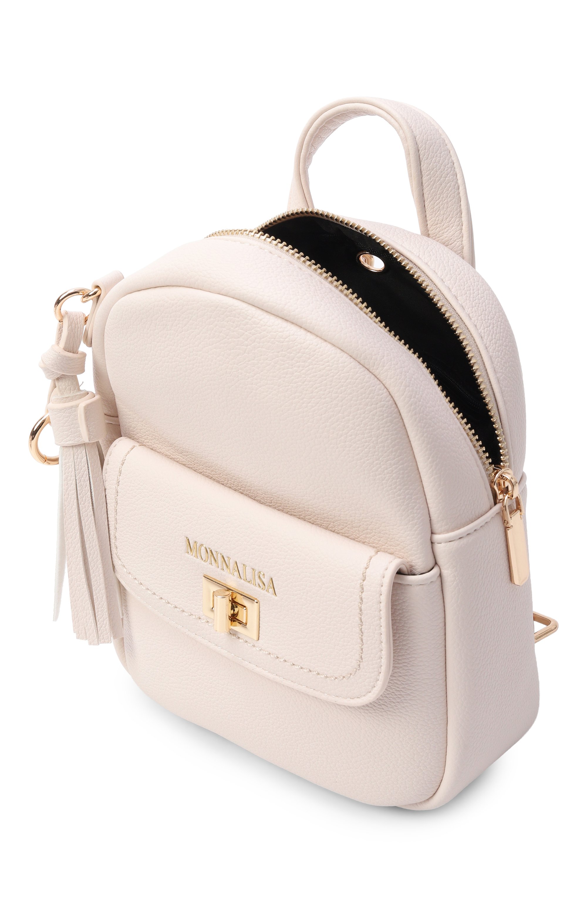 Рюкзак MONNALISA светло-розового цвета по цене 18900 руб., арт. 19G027, фото 3 Рюкзак MONNALISA, арт. 19G027, фото 3