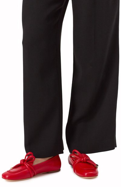 Кожаные лоферы ribbon AGL, арт. D834088PC/S0FTY, фото 3