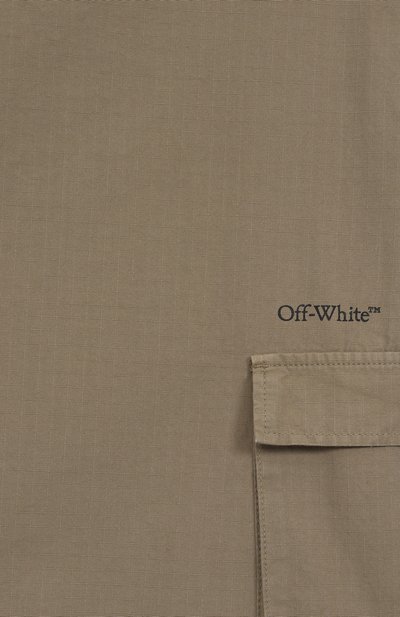 Хлопковый сарафан OFF-WHITE, арт. 0GDB069S25FAB001/4-12, фото 3