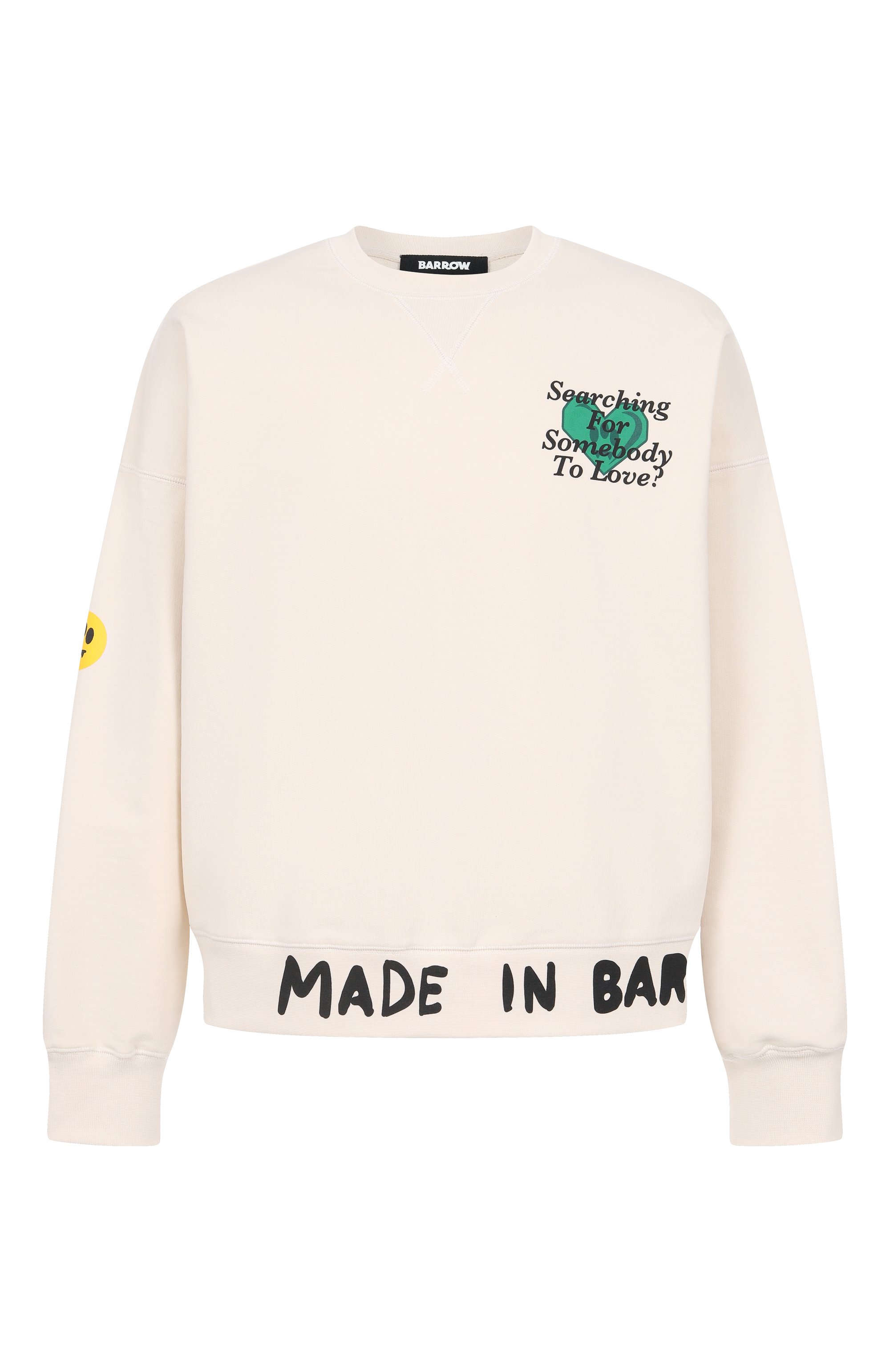 Хлопковый свитшот BARROW, арт. S5BWMASW059, фото 1