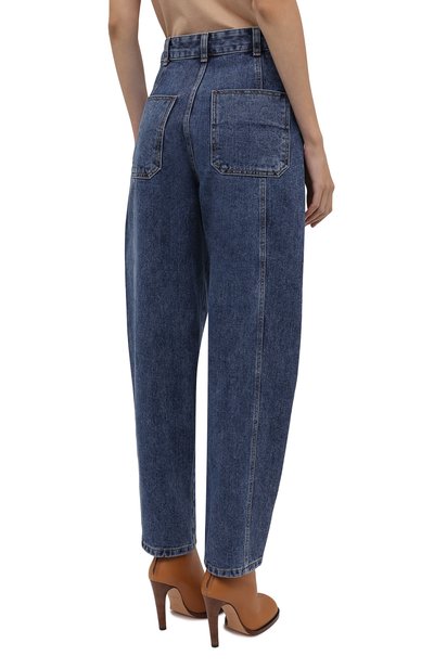 Джинсы LOW CLASSIC тёмно-голубого цвета по цене 19500 руб., арт. L0W21FW_JN03DE, фото 4 Джинсы LOW CLASSIC, арт. L0W21FW_JN03DE, фото 4