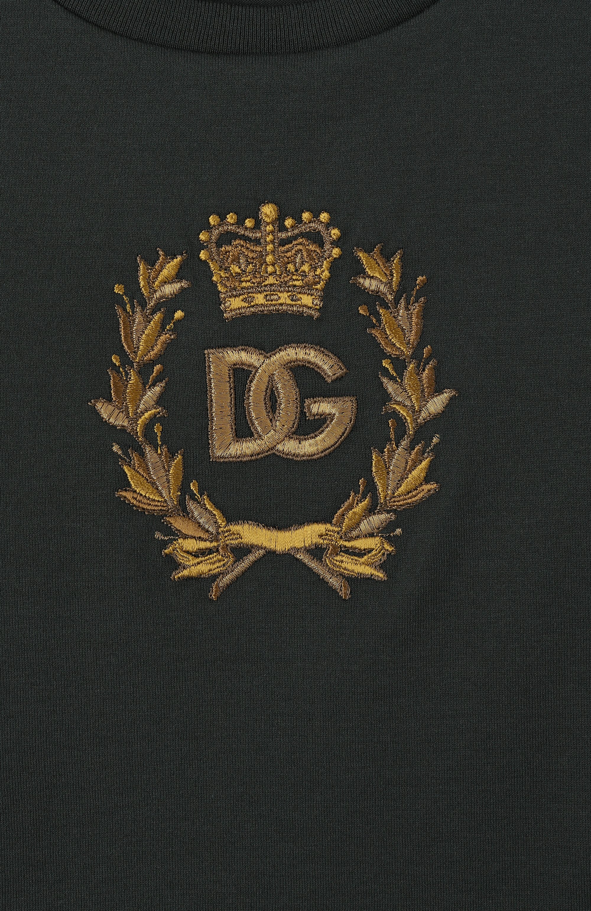 Хлопковая футболка DOLCE & GABBANA, арт. L4JTHU/G7N6E/2-6, фото 3