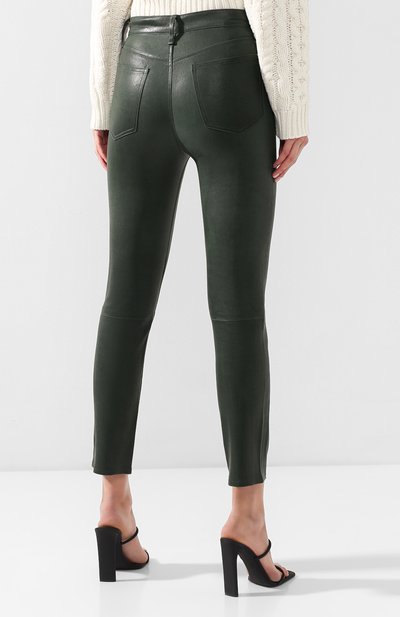 Кожаные брюки RAG AND BONE, арт. W2569L034GRN, фото 4
