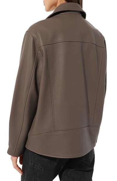 Кожаная куртка MASLOV, арт. SMW99, фото 4