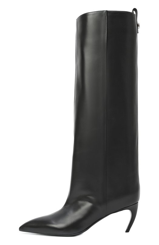 Кожаные сапоги Lea 65 The Attico 251WSH00879/LBT019AA Чёрный  251WSH00879/LBT019AA Фото 4