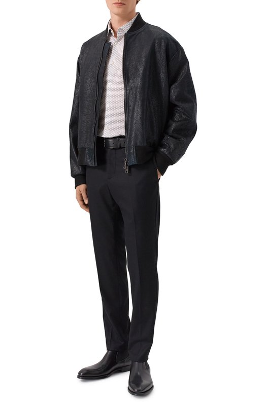 Хлопковая рубашка HUGO 50555318 Белый  50555318 Фото 2