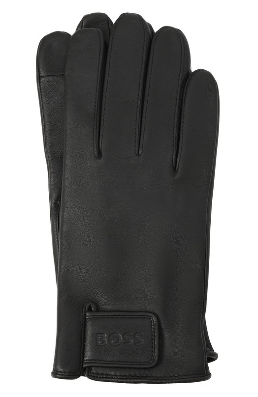 Кожаные перчатки BOSS 50528635 Чёрный 50528635
