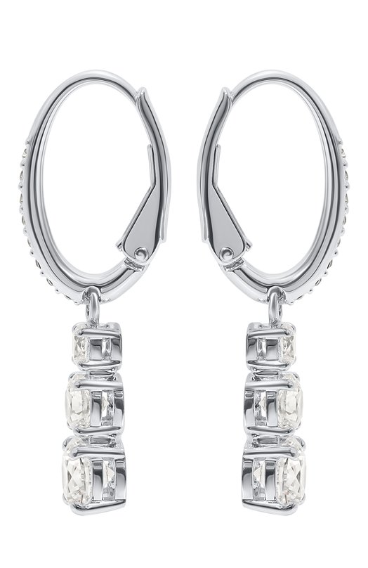 Серьги Attract Trilogy Swarovski 5416155 Серебряный 5416155