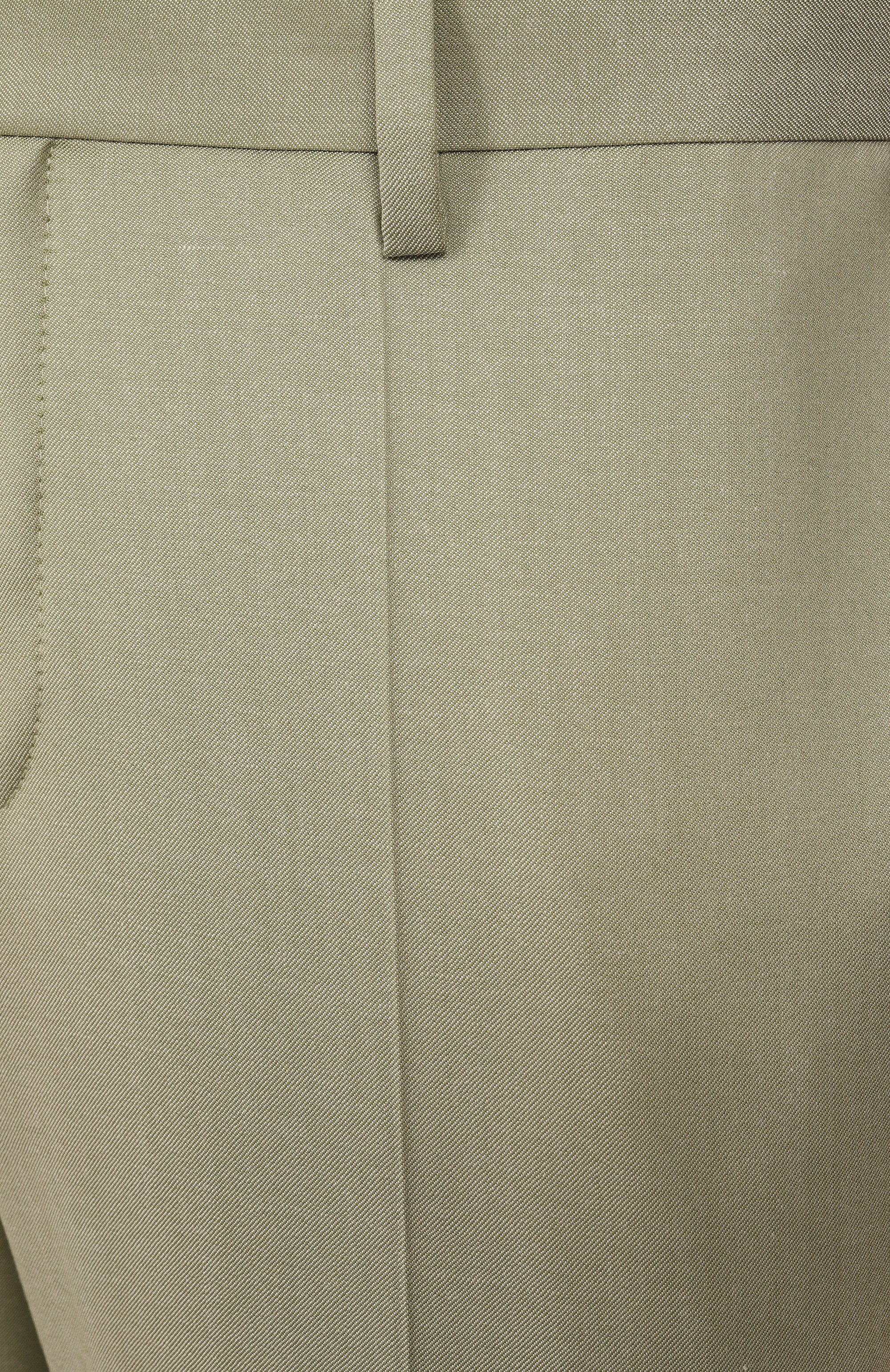 Брюки из шерсти и вискозы BOSS, арт. 50540715, фото 6