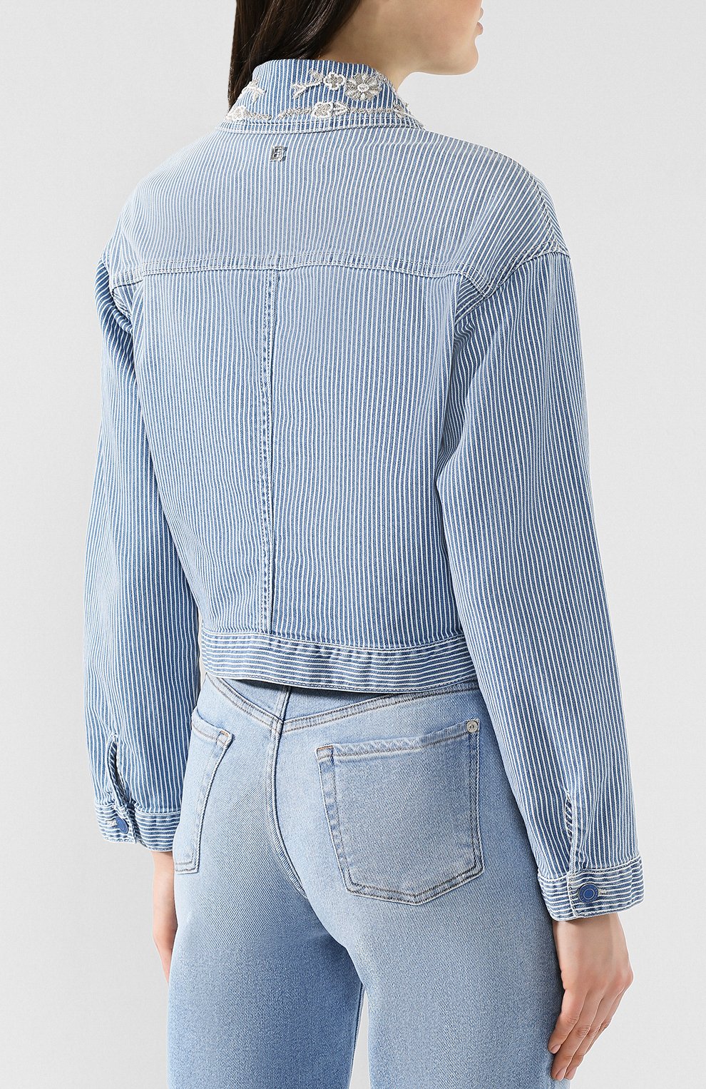 Джинсовая куртка ERMANNO ERMANNO SCERVINO, арт. 44 T CP26 JRI, фото 4