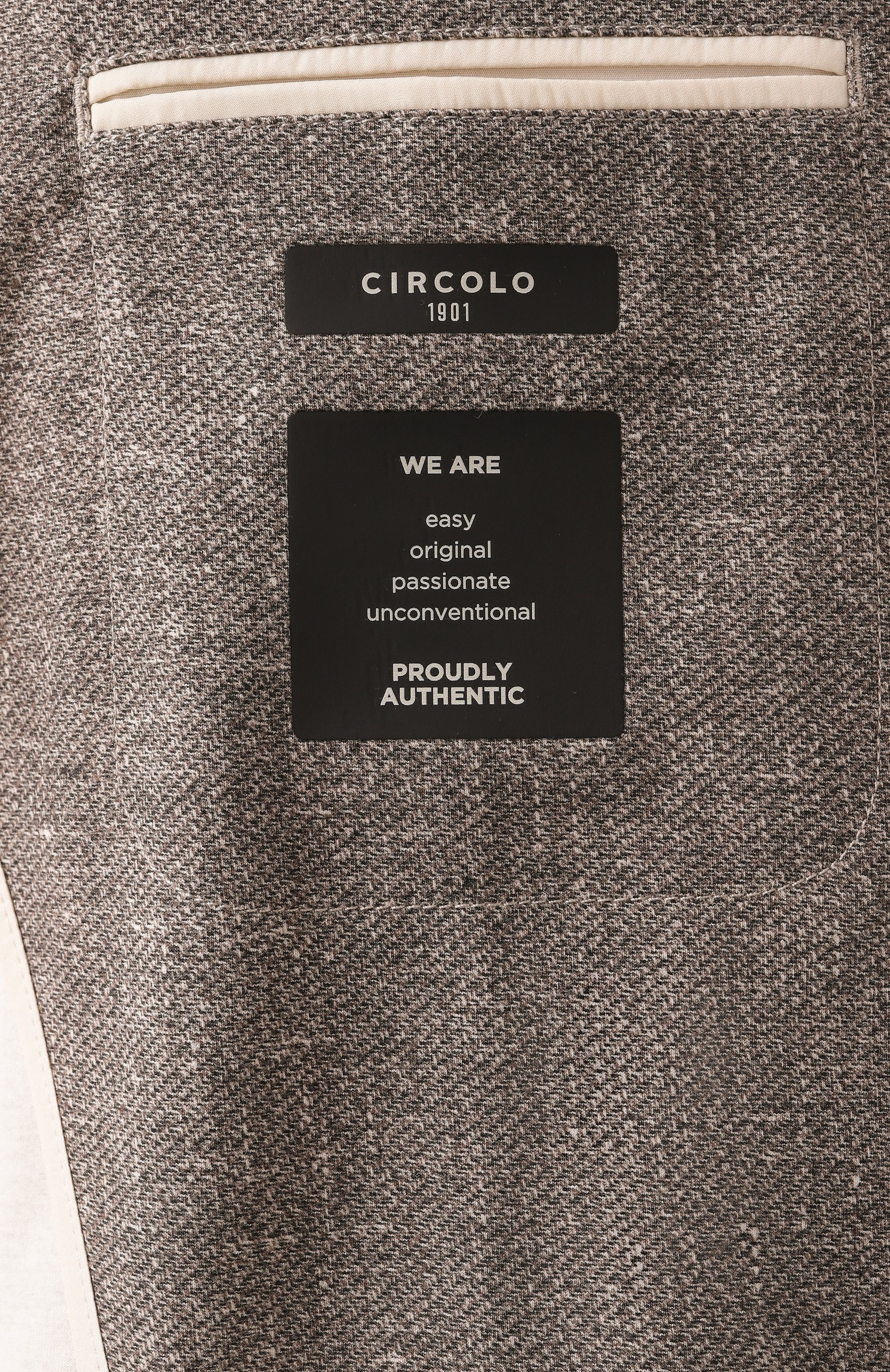 Хлопковый пиджак CIRCOLO 1901, арт. CN4776, фото 9