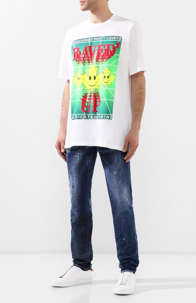 Хлопковая футболка DSQUARED2, арт. S74GD0575/S21600, фото 2